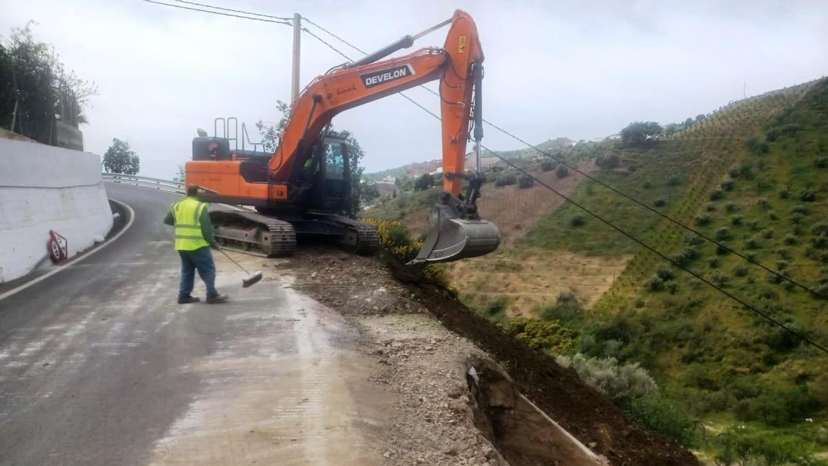 Arreglo de 25 carreteras afectadas por los temporales