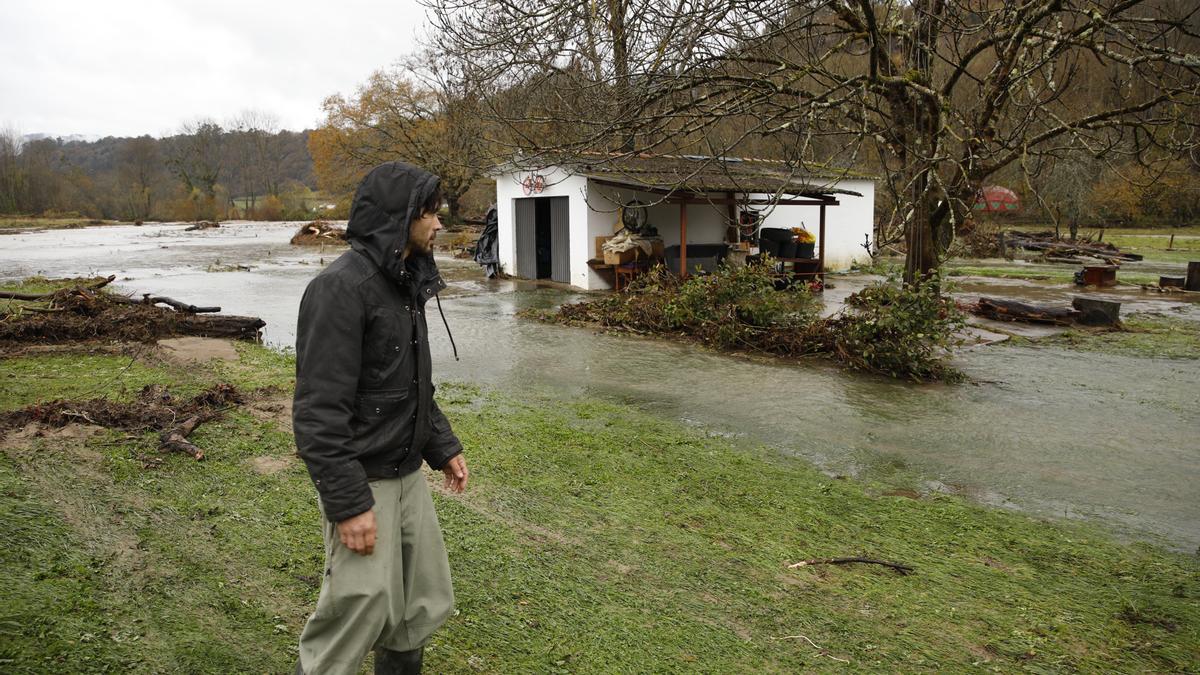 Inundaciones en Asturias: Todas las imágenes de una complicada jornada de lluvias