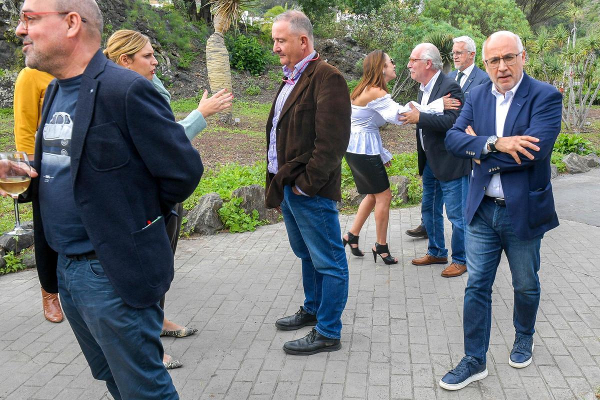 Brindis del presidente del Cabildo en el Jardín Canario