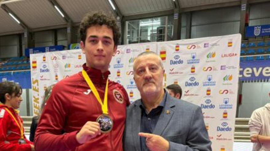 Ángel Turpín, campeón de España de kata por tercer año consecutivo