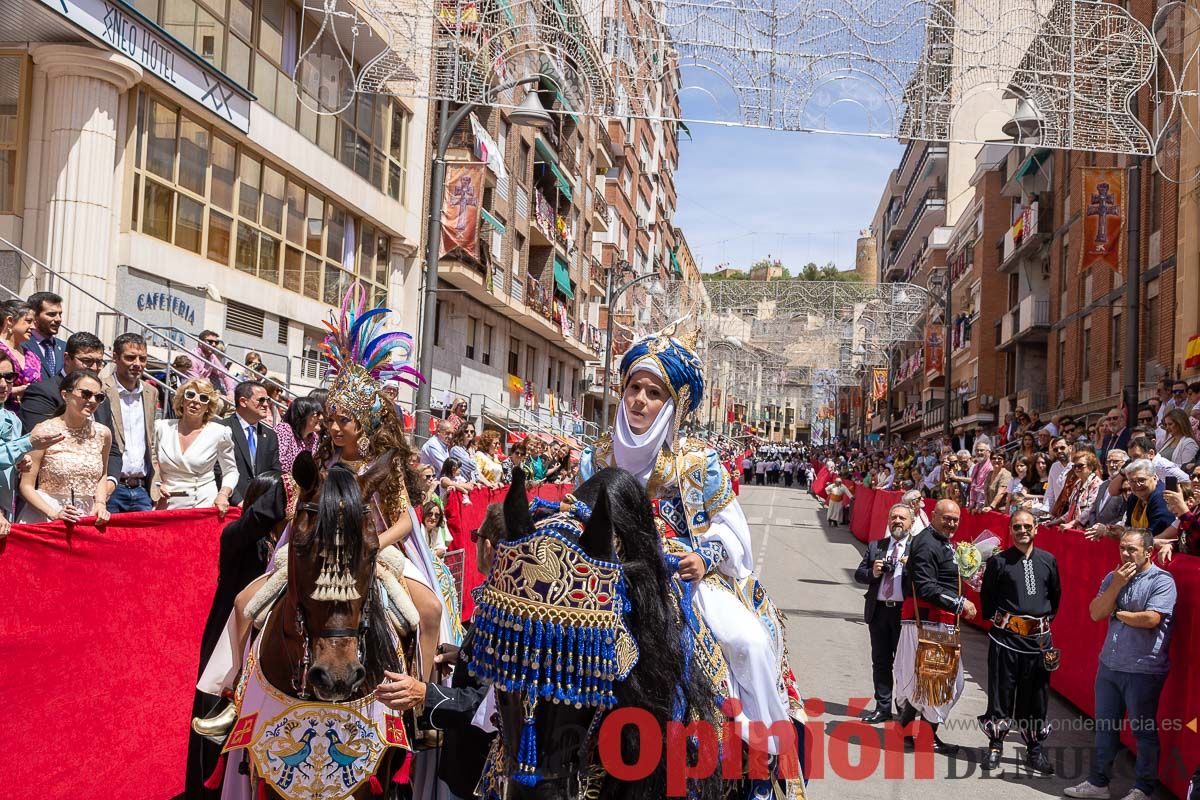 Desfile infantil del Bando Moro en las Fiestas de Caravaca