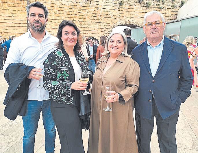 Alberto Cardona, Mar Rosselló, Cata Monroy y Pep Balle.