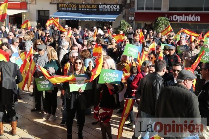 Concentración 'España existe' en Cartagena