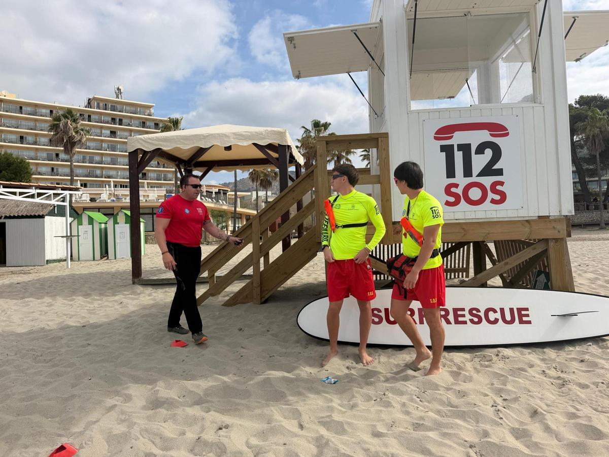 Andratx activa el servicio de salvamento y socorrismo en Sant Elm y Camp de Mar con refuerzo de medios e infraestructuras