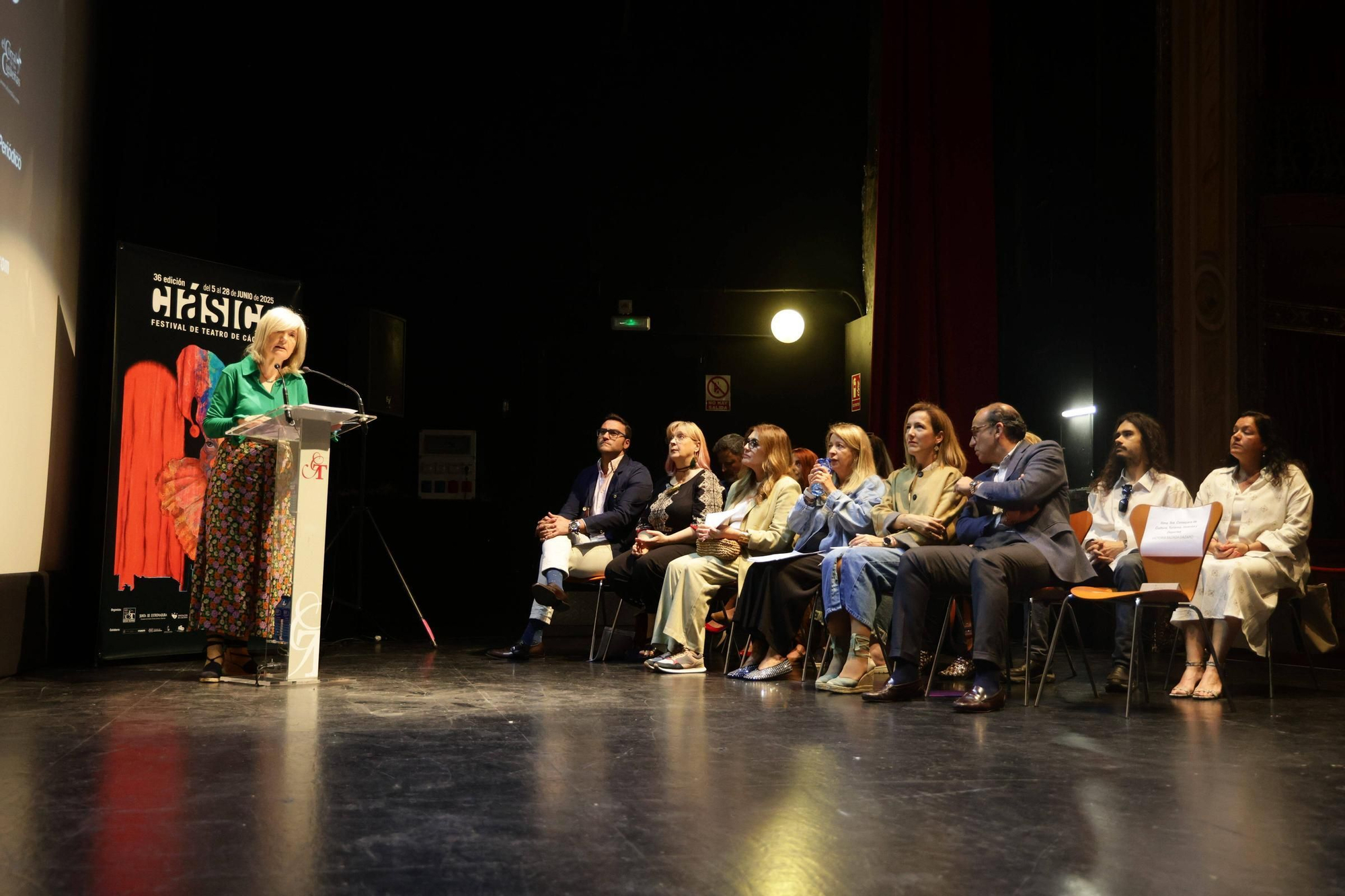 Las imágenes de la presentación del festival Clásico de Cáceres