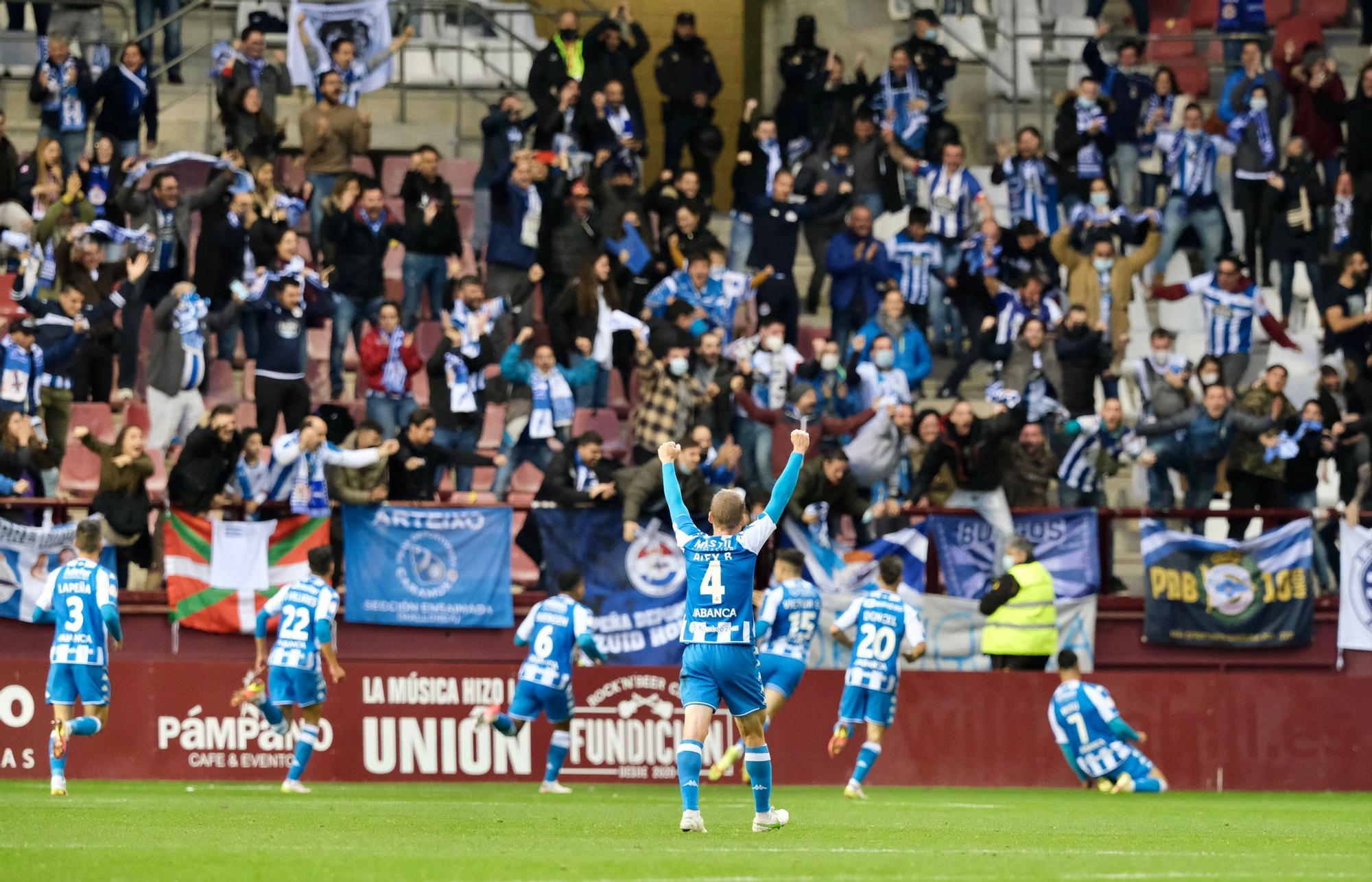 El Dépor le gana 0-1 a la UD Logroñés