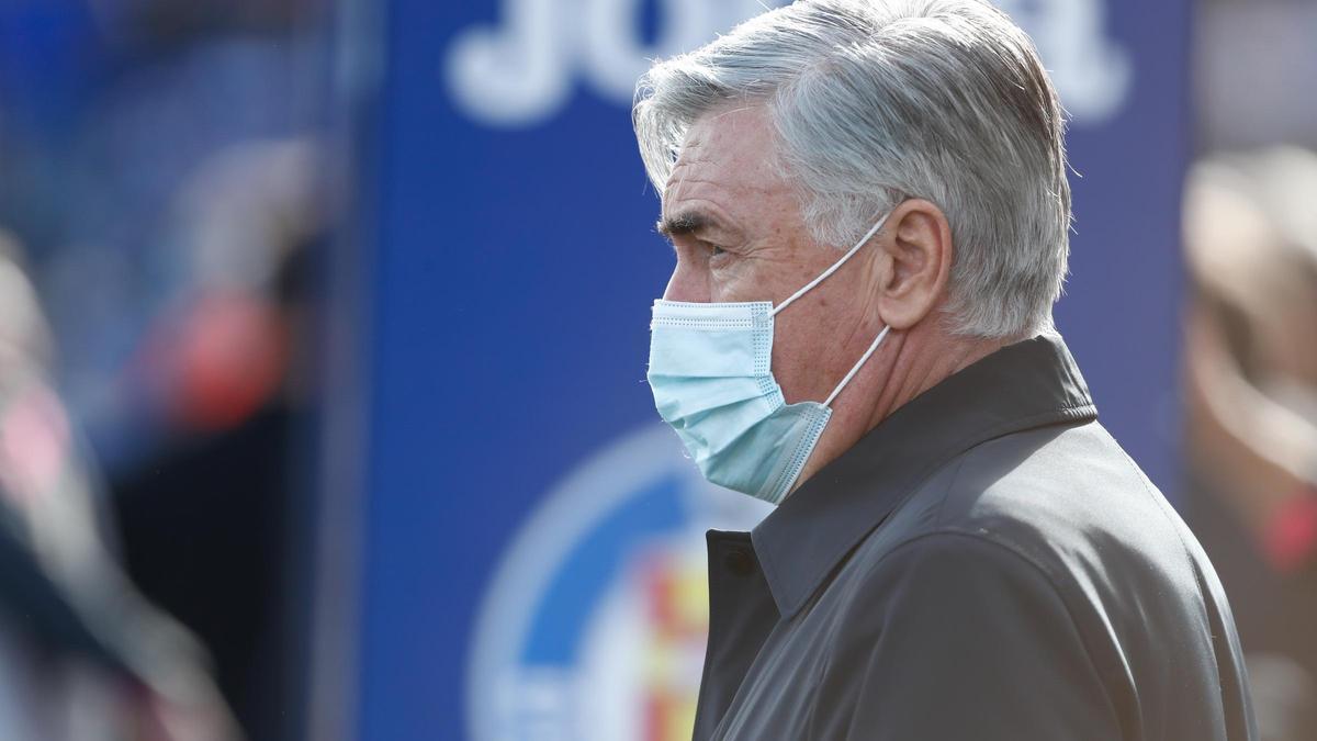 Carlo Ancelotti, entrenador del Reial Madrid