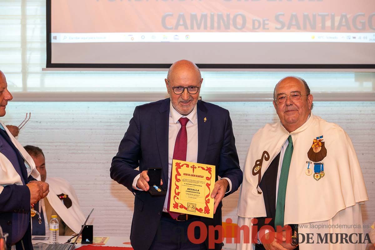 La orden del Camino de Santiago entrega sus distinciones en Cartagena