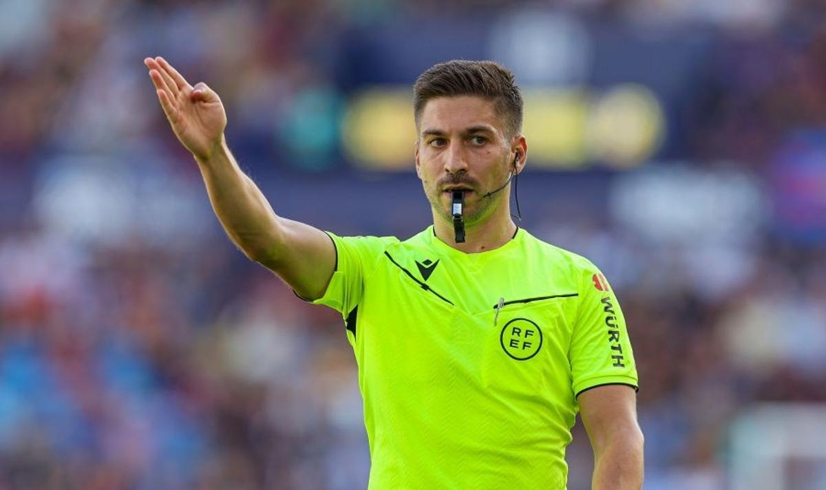 Daniel Palencia Caballero, durante un encuentro.