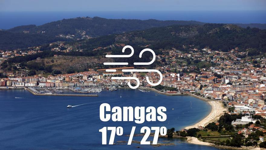 El tiempo en Cangas: previsión meteorológica para hoy, viernes 31 de julio
