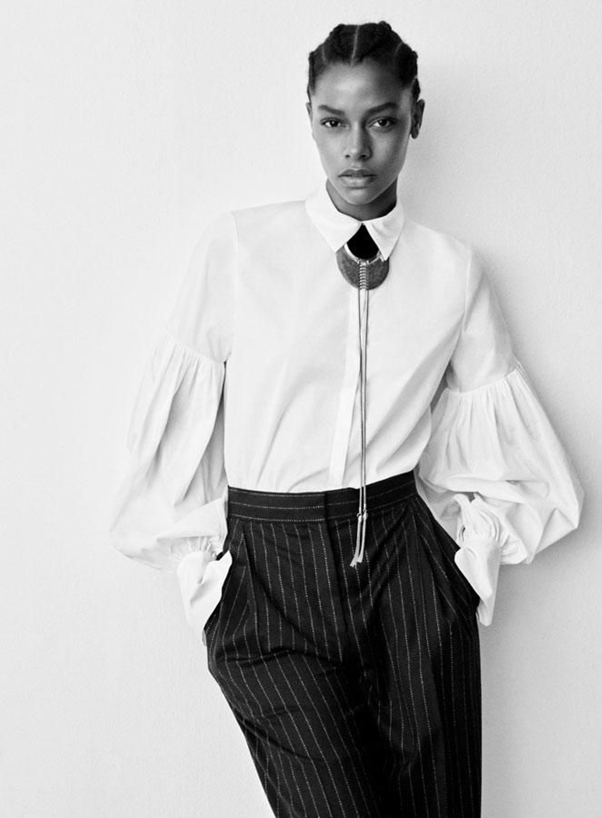 H&M Studio: Camisa blanca