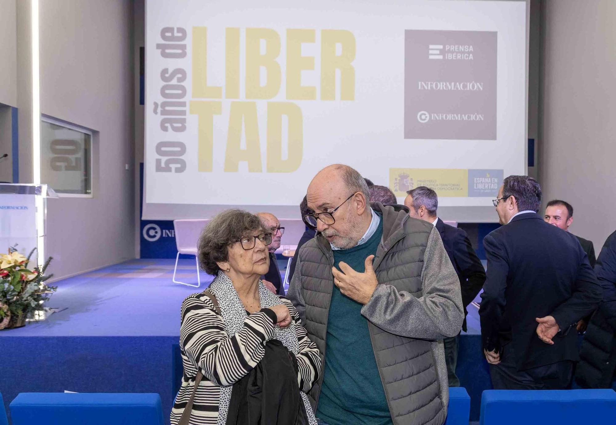 INFORMACIÓN celebra el debate "50 años de libertad"