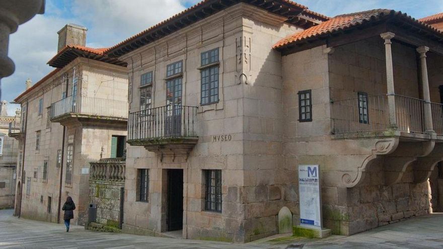 Edificios centrales del Museo, en la plaza de A Leña.