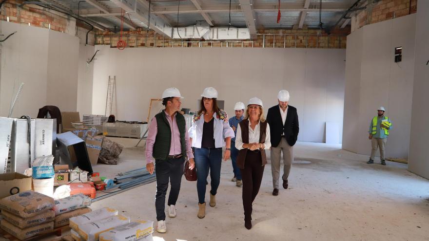 Vista a obras en Marbella.