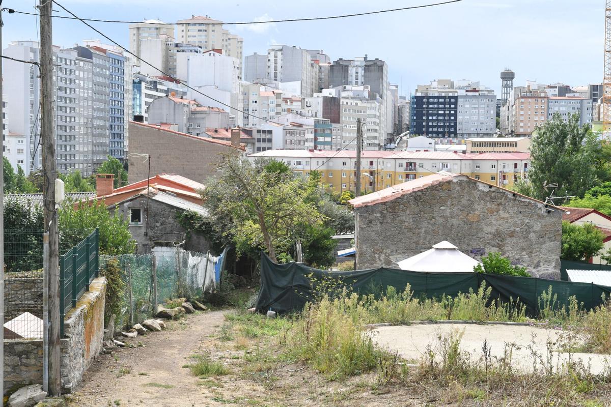 El entorno de Eira Vella, en el barrio de San Pedro de Visma.