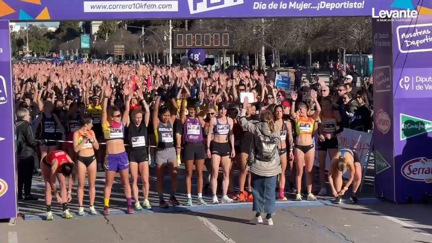 Carrera 10k Femenina del Día de la Mujer Deportista en València