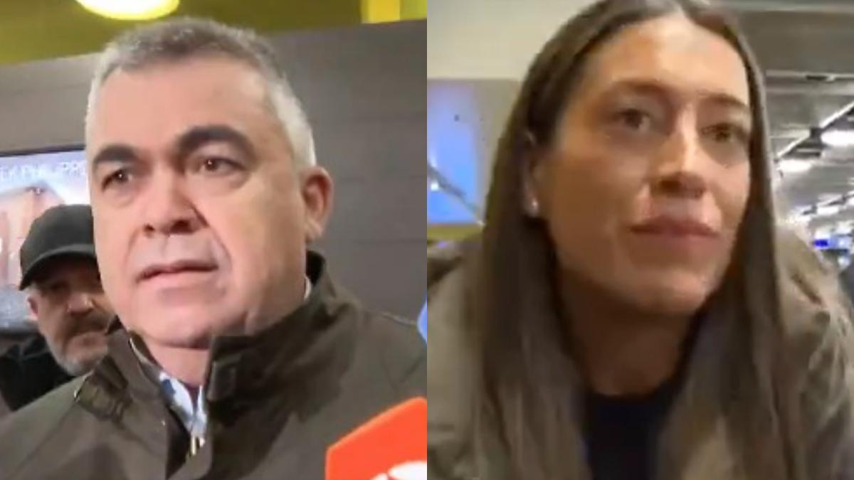 Santos Cerdán y Miriam Nogueras en Ginebra para su reunión entre el PSOE y Junts