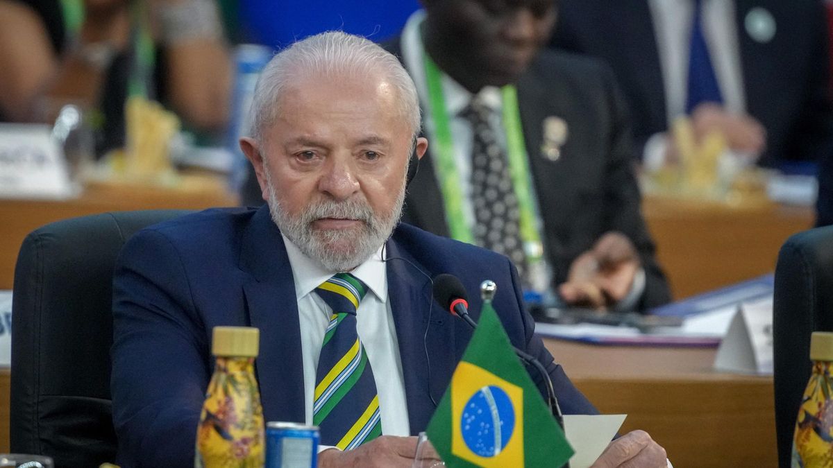 El presidente de Brasil, Luiz Inácio Lula da Silva, durante la cumbre del G20 en Rio de Janeiro (archivo)