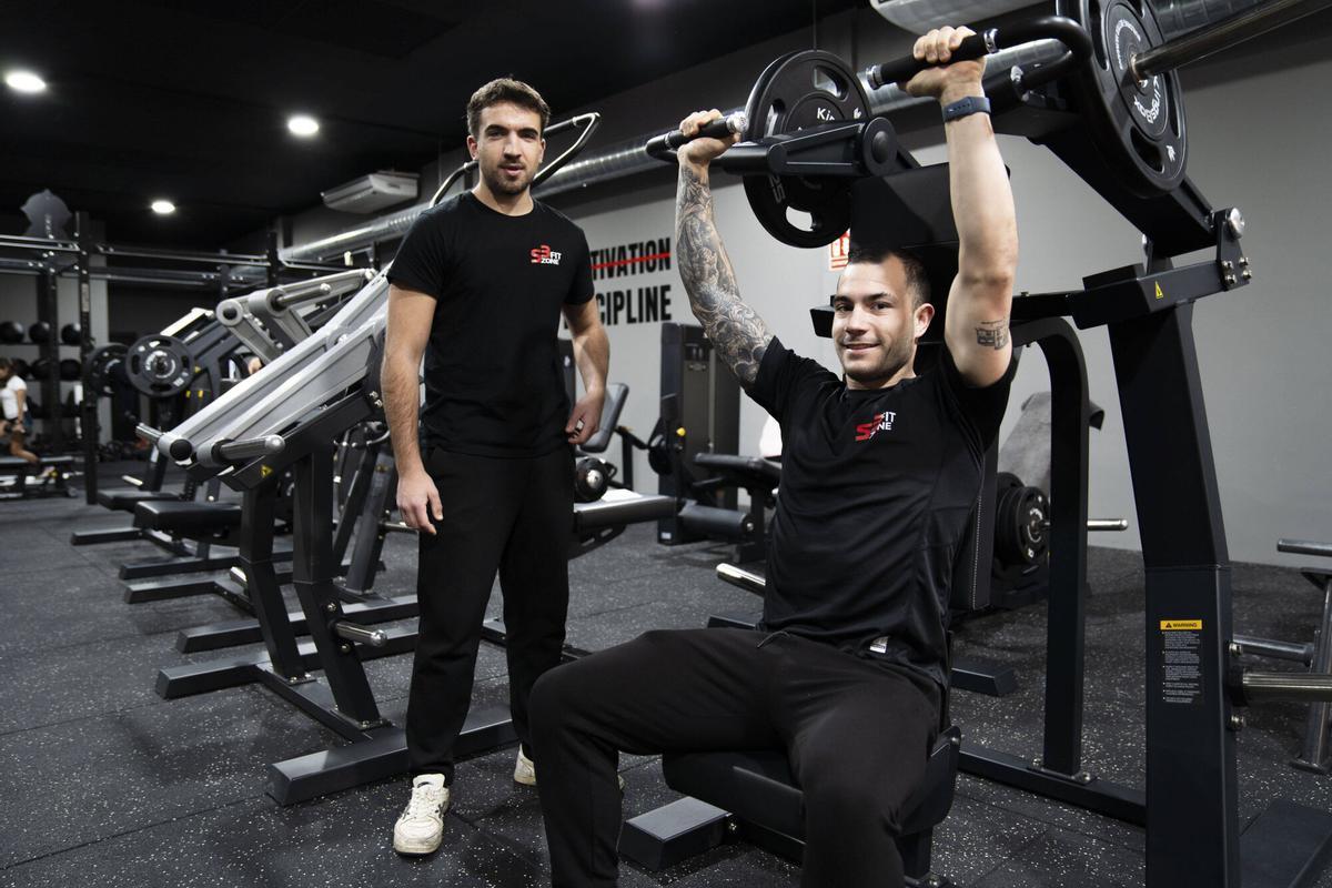 Joel Solà i Pau Simon, fundadors del gimnàs 24 hores S3 Fit Zone, a Santpedor