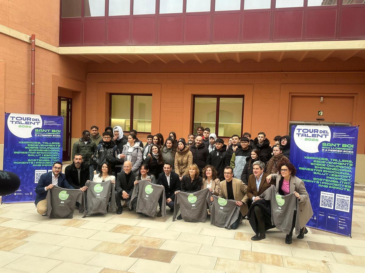 Presentación del Tour del Talent en Sant Boi de Llobregat.