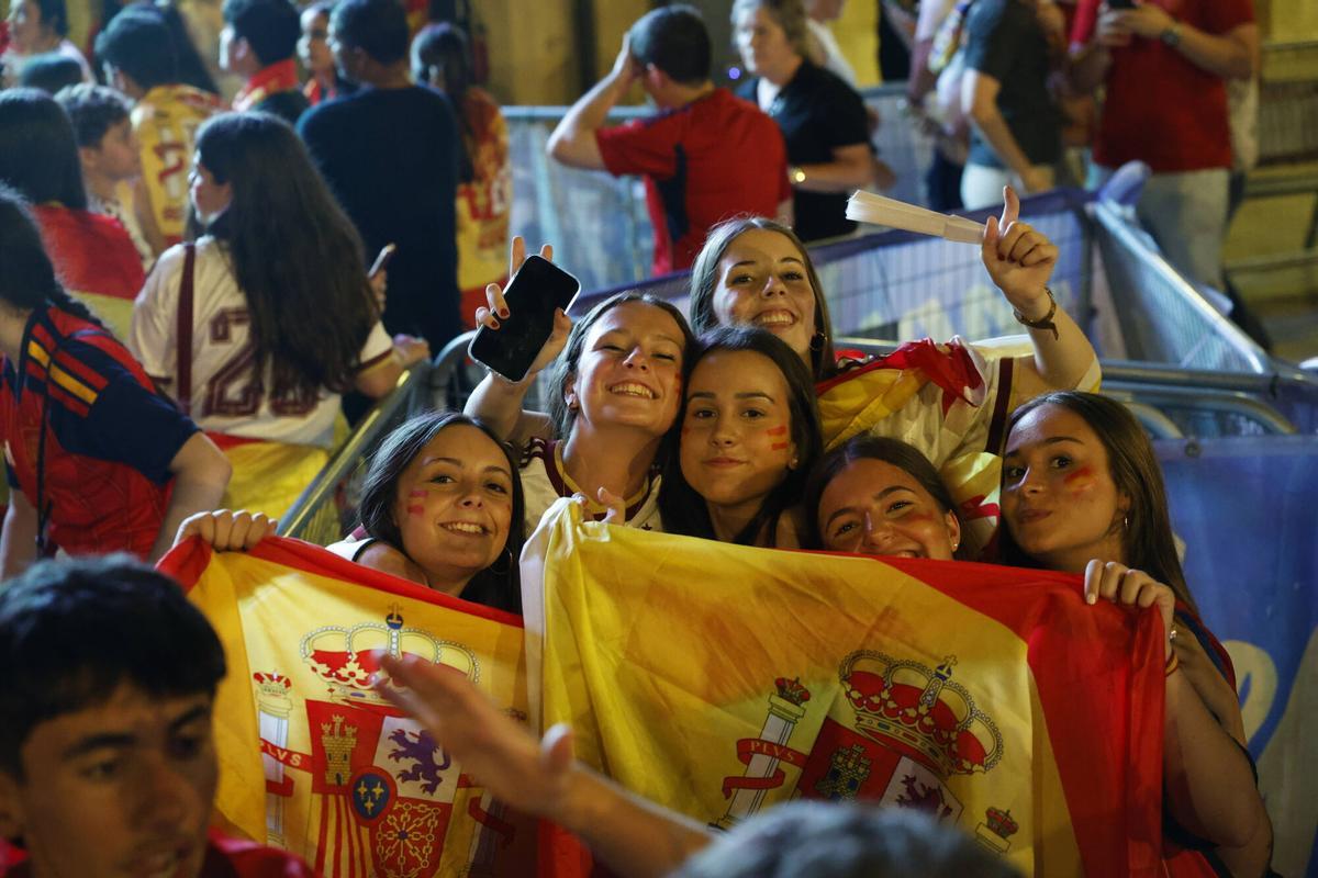 Las celebraciones del Mundial en Avilés, en imágenes