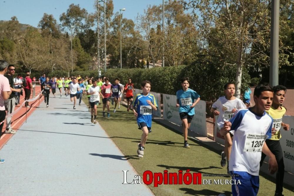 Final Cross Escolar de Lorca . Alevín masculino