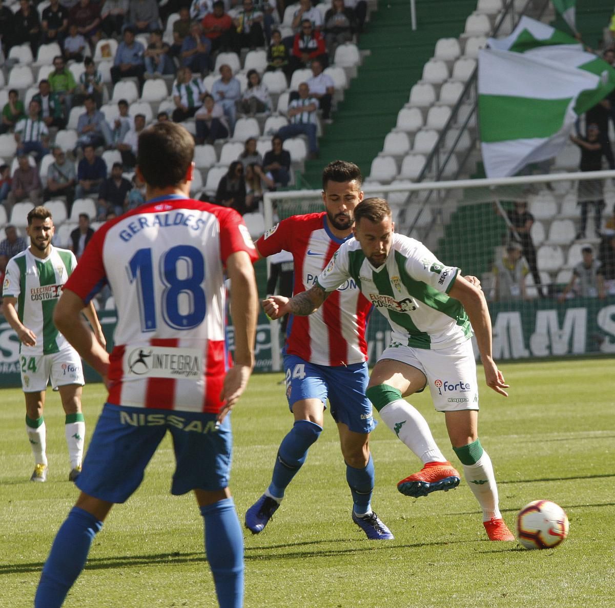 Las imágenes del Córdoba C.F.-Sporting de Gijón