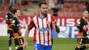 Stuani se apuntó un doblete ante el Rayo para prácticamente sentenciar la eliminatoria