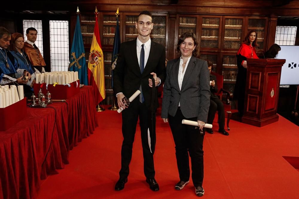 Premios fin de grado Santa Catalina de la Universidad de Oviedo 2019