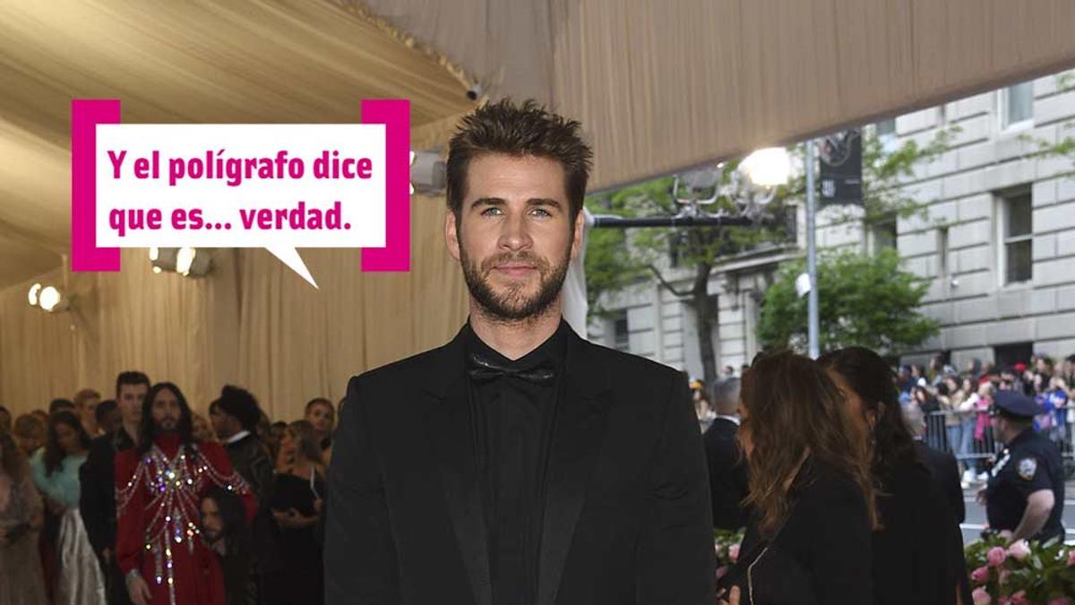 Liam Hemsworth en la gala MET