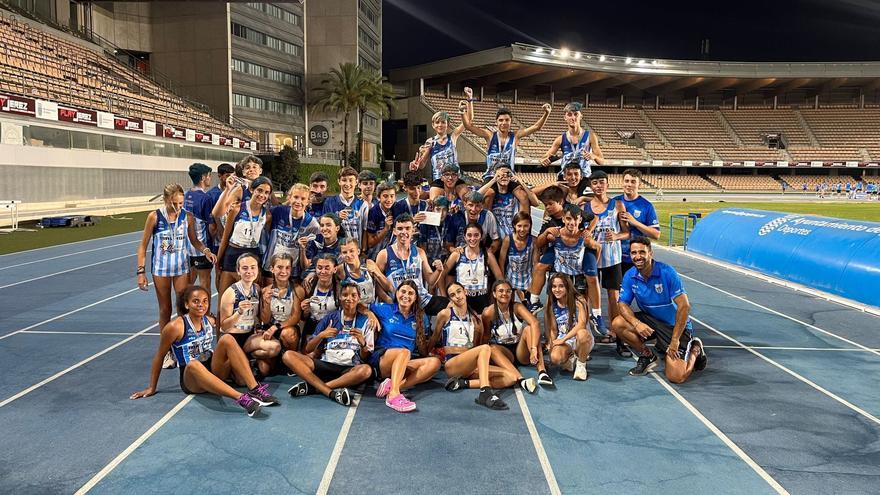 Los sub16 del Club Atletismo Málaga hacen historia en Jerez