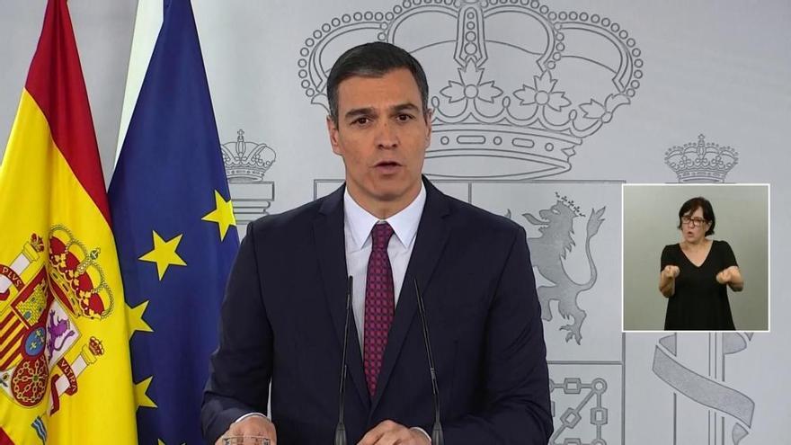 Sánchez anuncia la creación de una "reserva estratégica" frente al virus