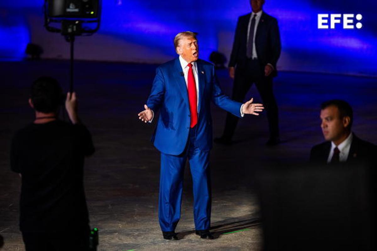 El republicano Donald Trump.