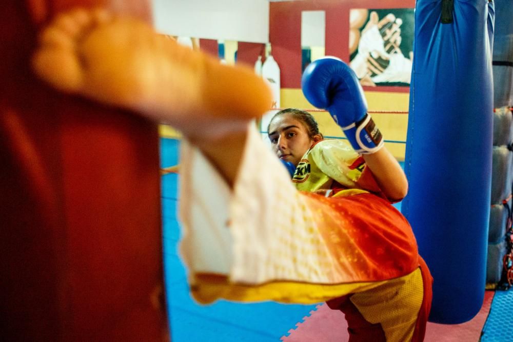 Desirée Planells, la promesa ibicenca del kickboxing