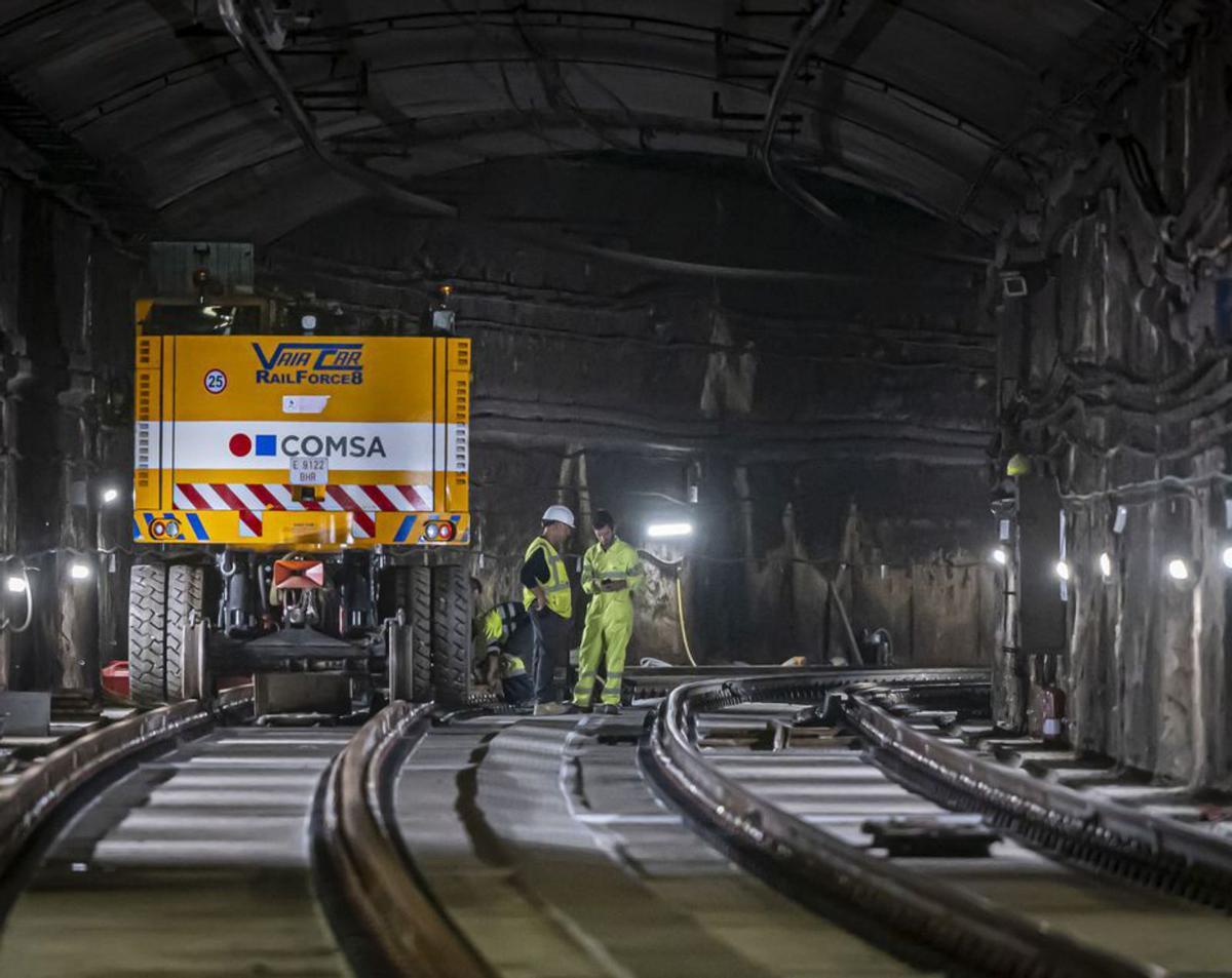 L’L4 del metro, tallada per obres per Setmana Santa