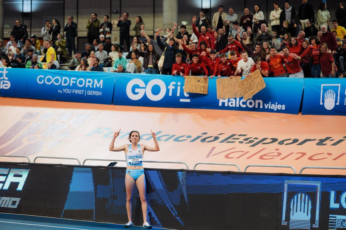 Carla Masip se proclamó campeona de España en casa, en el Luis Puig