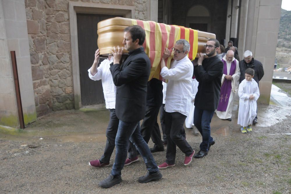 Puig-reig acomiada el mestre Ramon Noguera