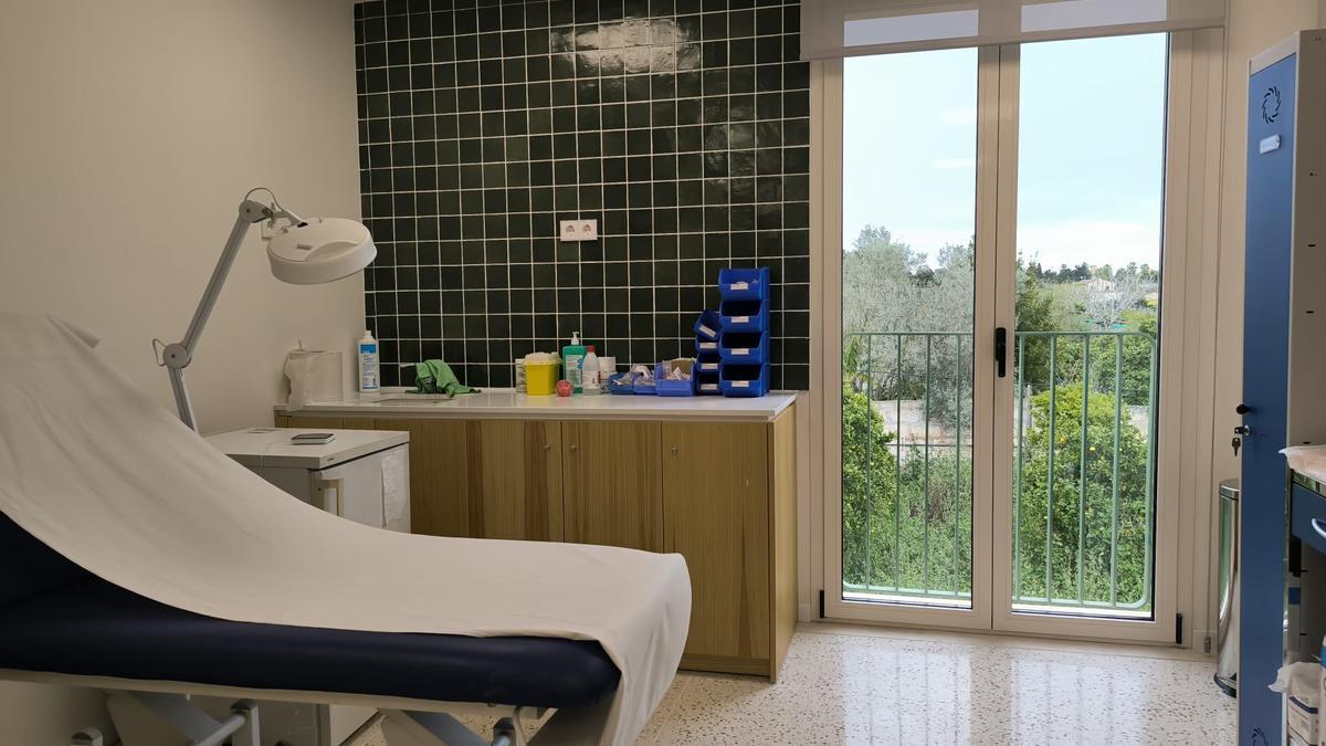 Dependencias de la nueva unidad básica de salud