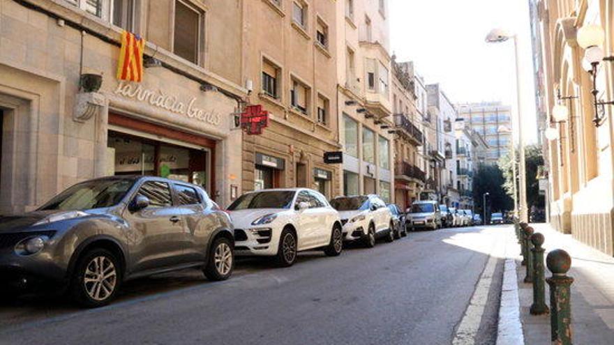 El carrer Ample és un altre dels carrers de Figueres inclosos