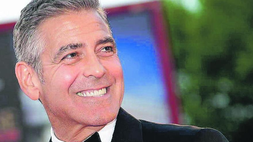 El actor y director George Clooney.