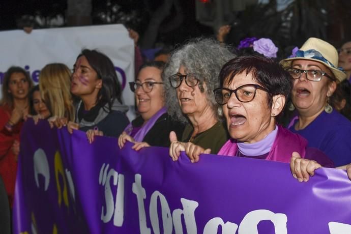 GENTE Y CULTURA 07-03-19  LAS PALMAS DE GRAN CANARIA. 8M Día Internacional de la Mujer. Manifestación por el 8M Día Internacional de la Mujer. FOTOS: JUAN CASTRO