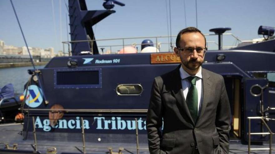 Jaime Gayá, jefe de la Dependencia Regional de Aduanas en Galicia. / carlos pardellas
