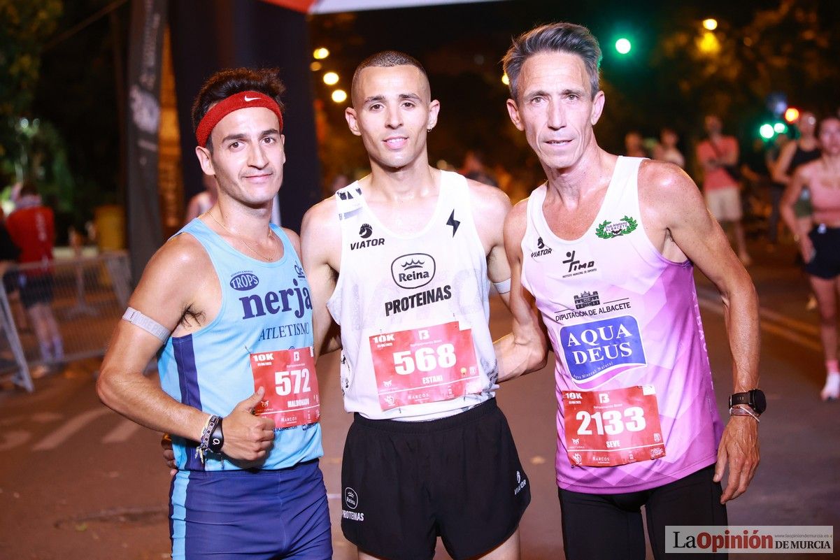 Las mejores imágenes de la carrera nocturna de Murcia