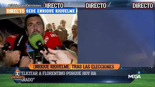 Riquelme da la cara tras perder las elecciones: "Felicitamos a Florentino porque ha ganado"