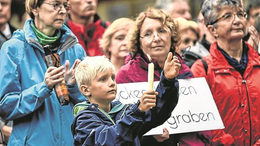 La ultraderecha alemana muestra su fuerza en Chemnitz