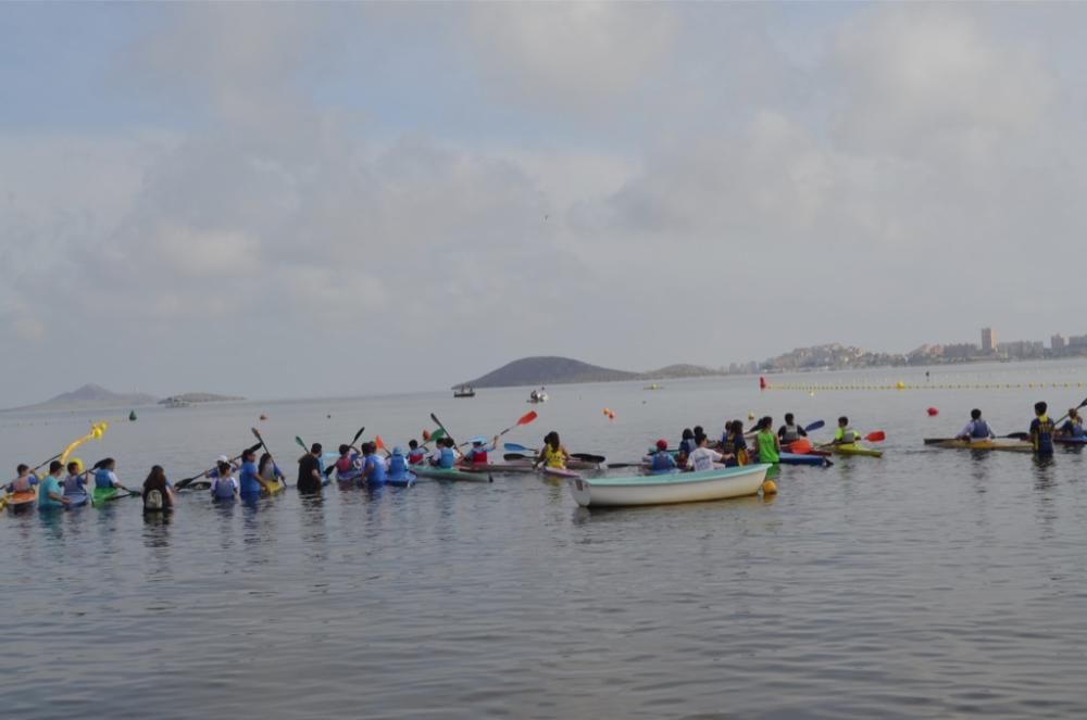 Liga Autonómica de Piragüismo en Playa Paraíso