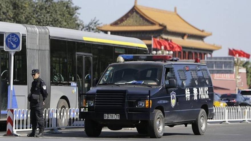 China sospecha que el incidente de Tiananmen fue un atentado