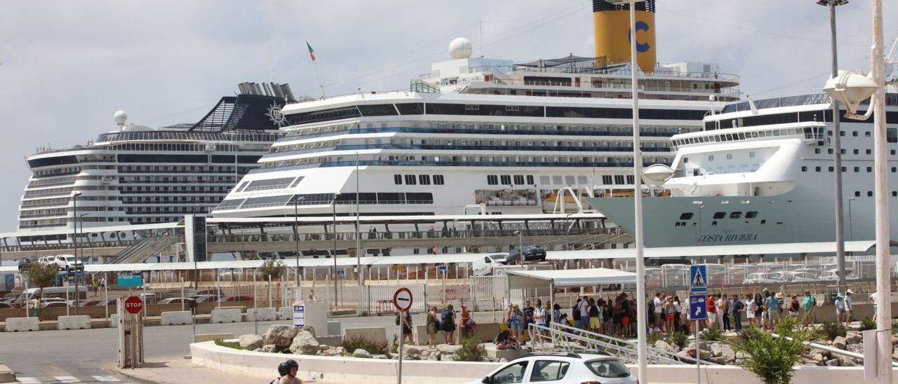 Récord de cruceros en Ibiza en 2023 - Diario de Ibiza