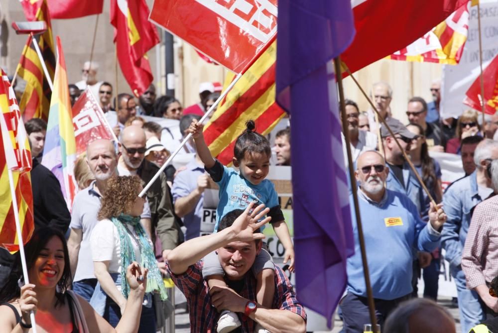 Manifestació a Girona