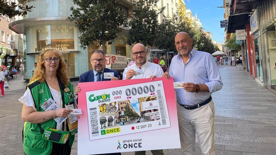 El cupón de la ONCE muestra la calle Cruz Conde a toda España